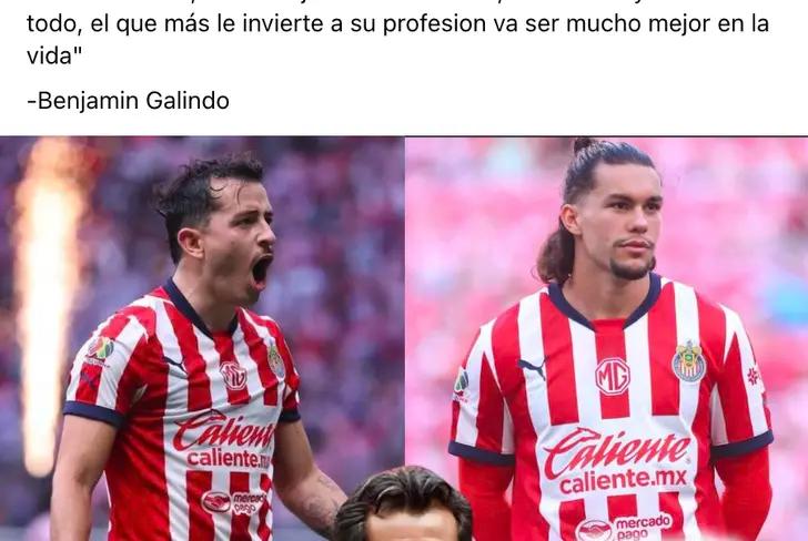 Las palabras de Benjamín Galindo / FOTO FACEBOOK