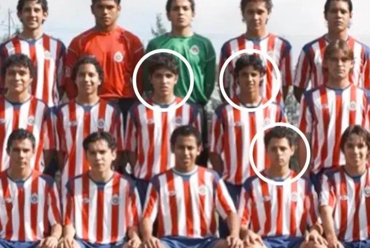 Pepe Meléndez, Carlos Vela y Javier Hernández / FOTO BOLAVIP