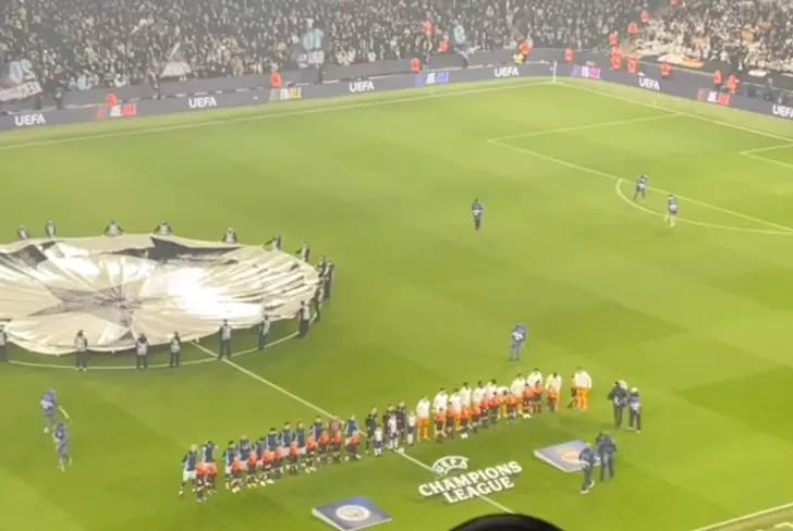 Álex Alcalá en el Manchester City vs Real Madrid / FOTO INSTAGRAM