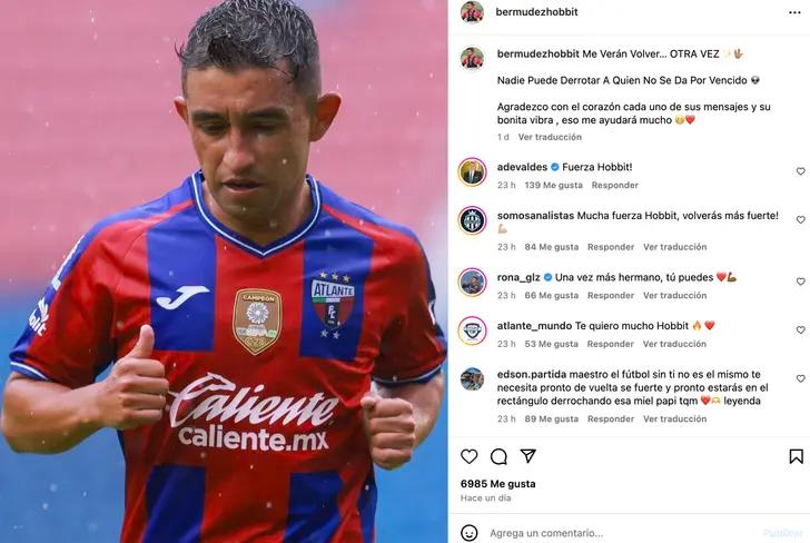 Christian Bermúdez en Instagram