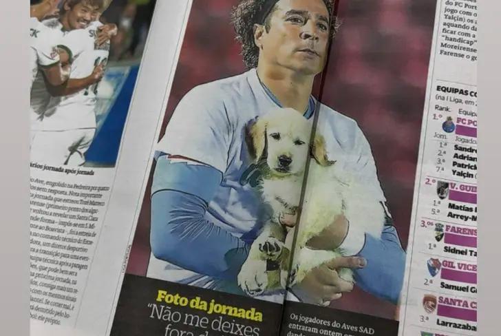 Ochoa comparte artículo de prensa portuguesa / FOTO INSTAGRAM