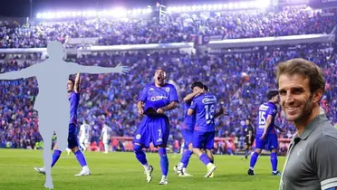 Cruz Azul celebrando gol vs Pumas. Foto: Debate