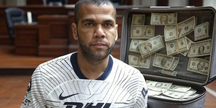 ¿Tiene para pagar? Pumas lo demandará por USD 5 millones y el dinero que tiene Dani Alves tras salir de prisión