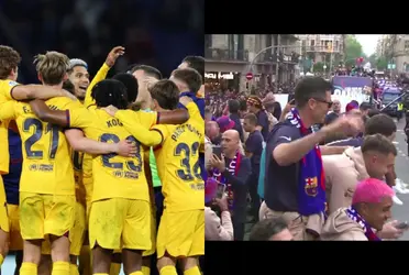 El Barça se proclamó campeón el domingo tras vencer al Espanyol.