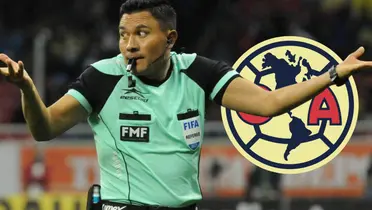 El video que demuestra que este árbitro le va al América, aún pita en Liga MX