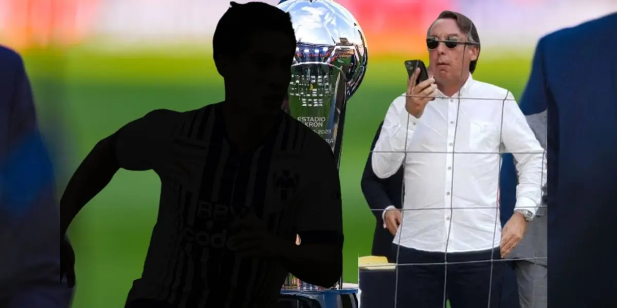 Emilio Azcárraga dueño del Club América esta interesado en jugador del Monterrey para el mercado de fichajes invernal 2024