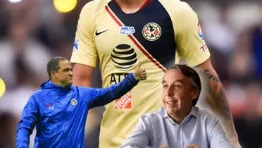 Emilio Azcárraga feliz y André Jardine/Foto Fútbol Total.