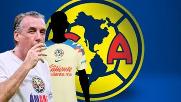 Emilio Azcárraga junto a jugador incógnito del América / FOTO MARCA