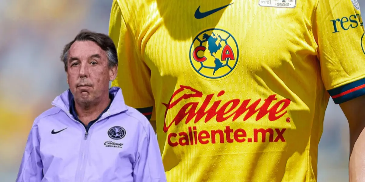 Emilio Azcárraga y camiseta de las Águilas/Foto Club América.