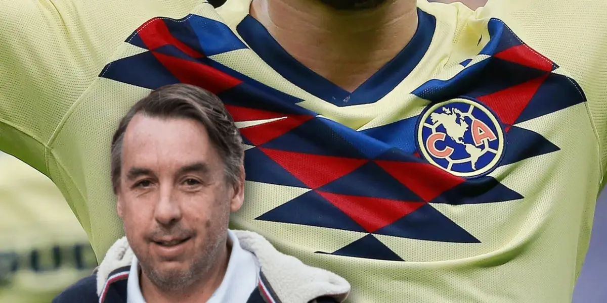 Emilio Azcárraga y jersey del América/Foto Mosaic Lille.