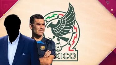 Entrenador incógnito junto a Rafael Márquez / FOTO EL MUNDO