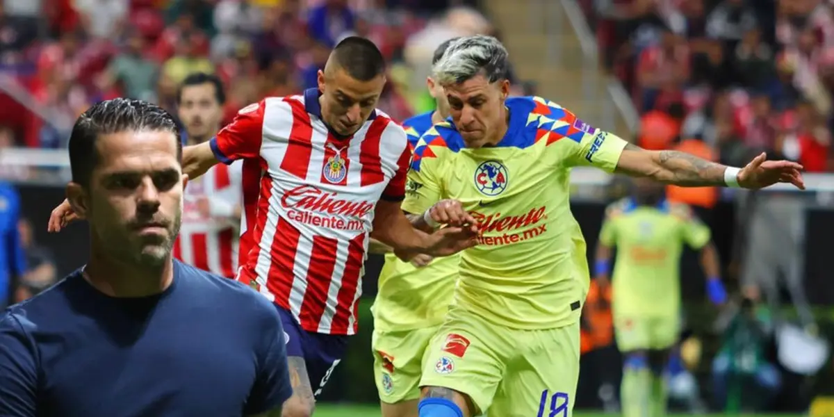 Fernando Gago junto al Chivas vs América / FOTO IMAGO