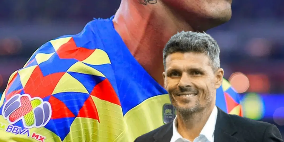 Fernando Ortiz y camiseta del América/Foto Soy Fútbol.