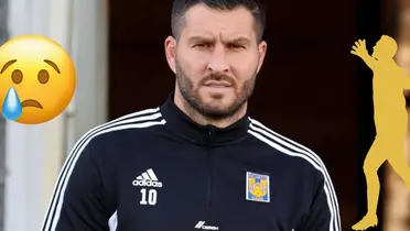 Gignac con indumentaria de Tigres. Foto: Récord