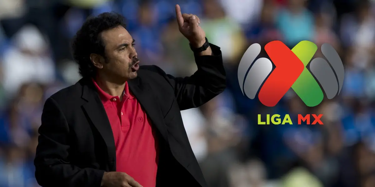 Hugo Sánchez y logo de Liga MX/Foto Goal.com