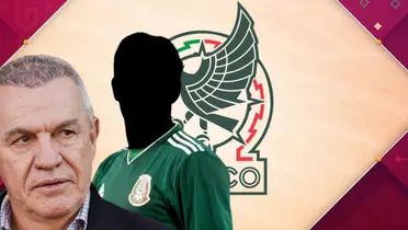 Javier Aguirre junto a futbolista incógnito del Tri / FOTO FÚTBOL TOTAL