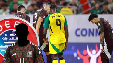 Jugador incógnito del Tri en el México vs Jamaica / FOTO MEXSPORT