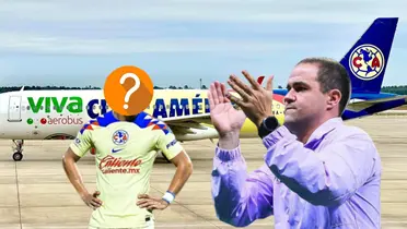 Jugador oculto y André Jardine aplaudiendo /Foto Club América.
