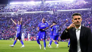 Jugadores de Cruz Azul celebrando gol. Foto: Debate