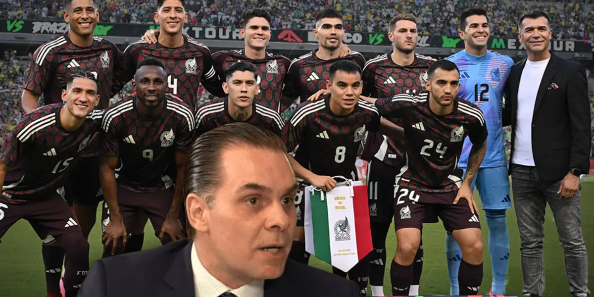 Jugadores de México posando y Churritan Martinoli/ Foto Selección Nacional.