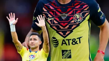 Luis Fuentes y camiseta del América/Foto Debate.