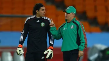 Ochoa y Aguirre en entrenamiento. Foto: Azteca Deportes