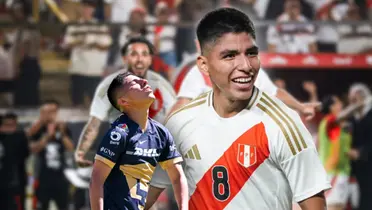 Quispe anotó con Perú el dái de ayer.