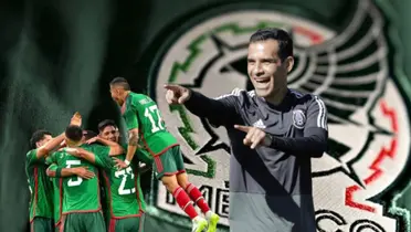 Rafael Márquez sonriendo y jugadores de México/Foto Punto MX.