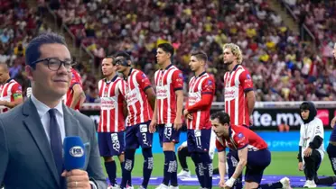 Rodrigo Camacho junto a jugadores de Chivas / FOTO FACEBOOK