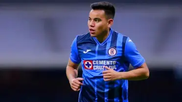 Rodríguez en partido con Cruz Azul. Foto: 90min