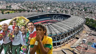 Selección Mexicana junto a Neymar / FOTO FACEBOOK