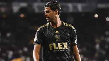 Vela en partido con LAFC. Foto: TV Azteca