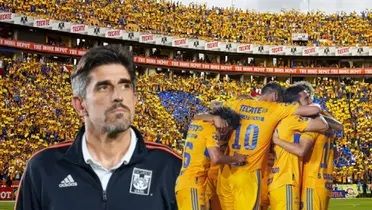 Veljko Paunovic y jugadores de Tigres celebrando/Foto Once Diario.