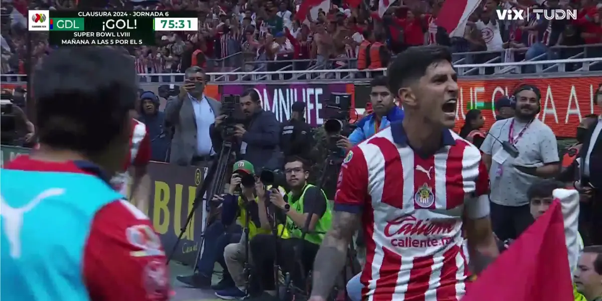 VIDEO | Regalito de Jurado y Guzmán la mandó a guardar, Chivas ya gana 2 a 0
