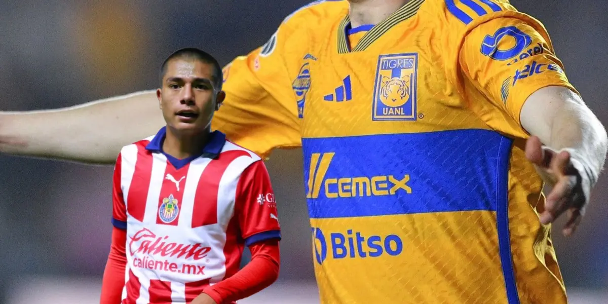 Yael Padilla y futbolista de Tigres/Foto Goal.com