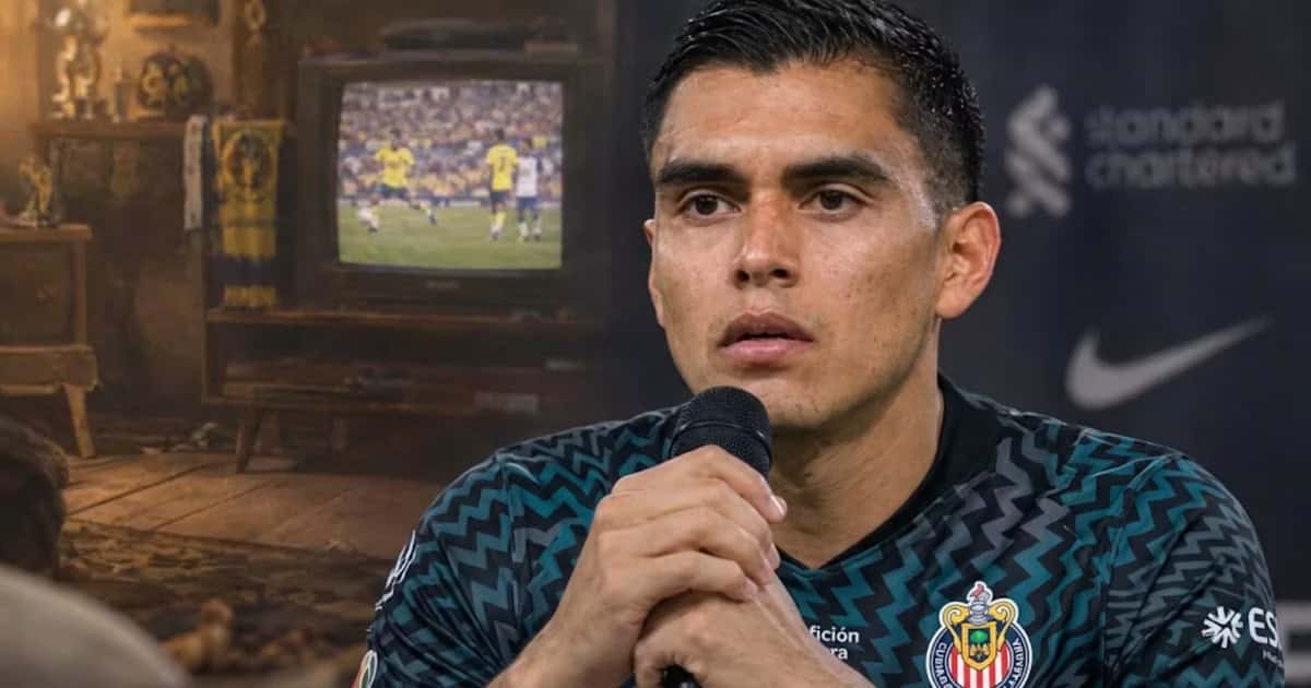 Raúl Tala Rangel de Chivas destapa una insólita anécdota viendo al América en su infancia