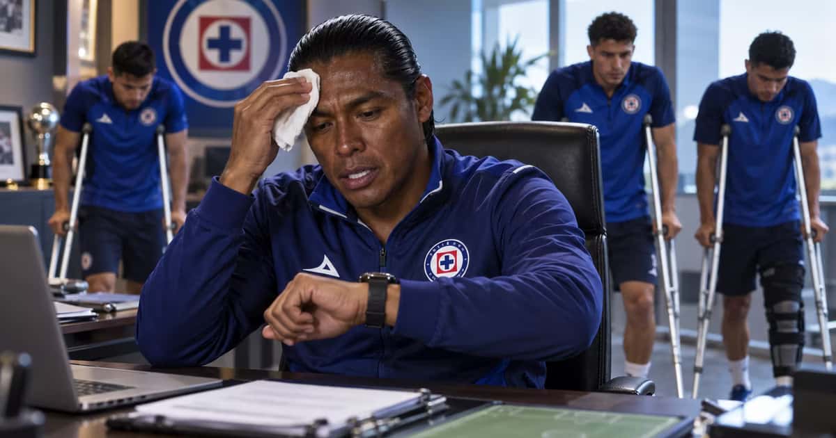 Joel Huiqui y sus 3 bajas para el partido