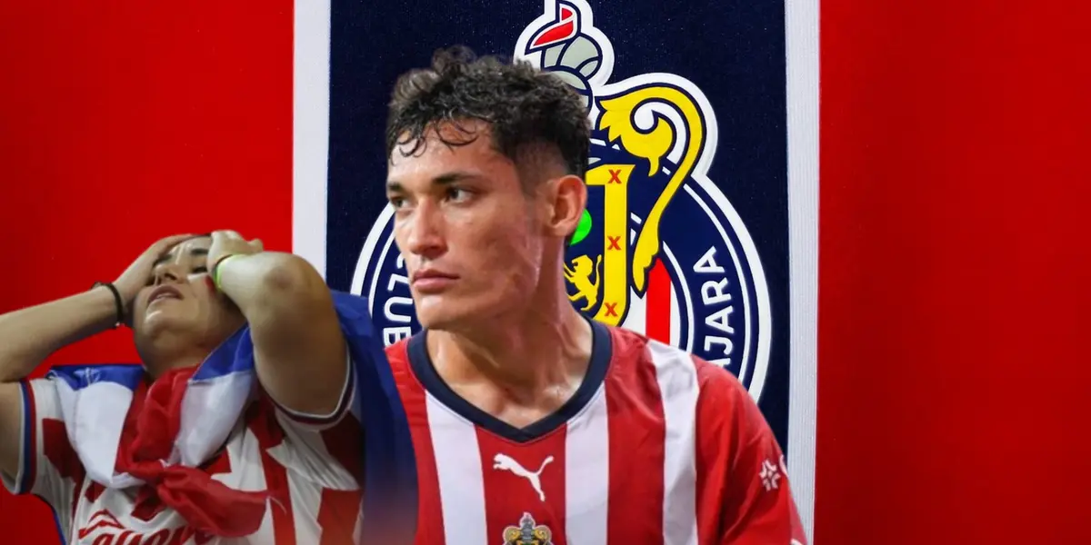 Aficionado de Chivas junto a Jesús Orozco Chiquete / FOTO IMAGO7