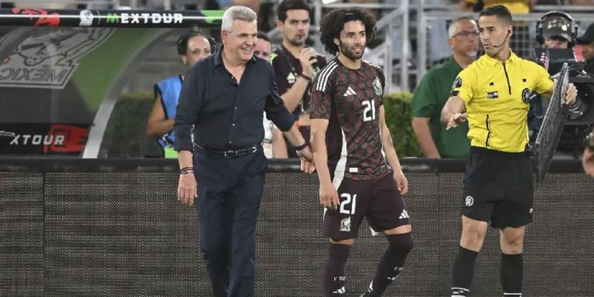 Aguirre y Huerta en partido. Foto: Récord