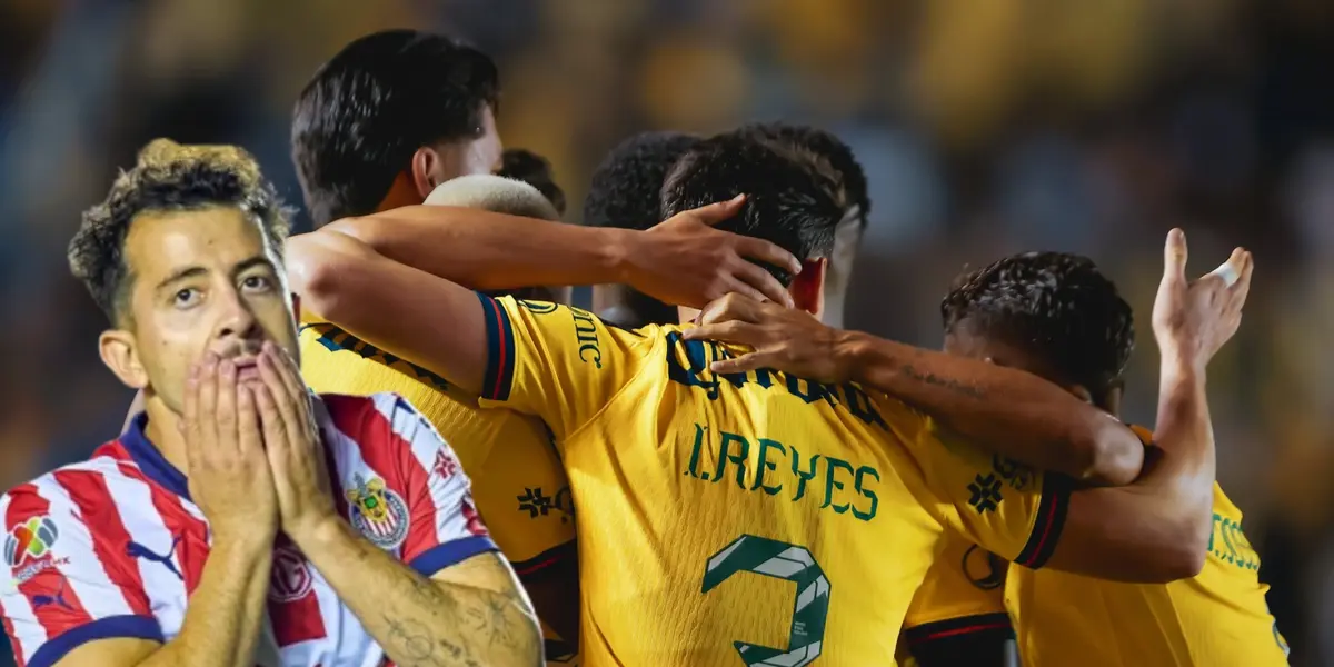 Alan Mozo junto a futbolistas del América / FOTO X