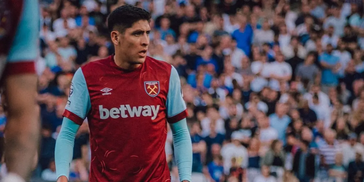 Álvarez en partido con West Ham. Foto: Sport Judge