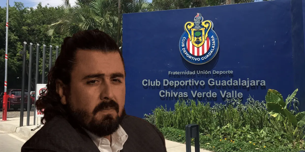 Amaury Vergara serio e instalaciones de Chivas/ Foto Omar González Rivera.