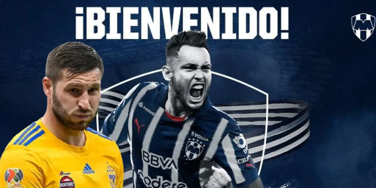 André Pierre Gignac junto a Lucas Ocampos / FOTO SOMOS TIGRES