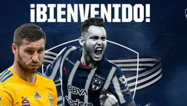 André Pierre Gignac junto a Lucas Ocampos / FOTO SOMOS TIGRES