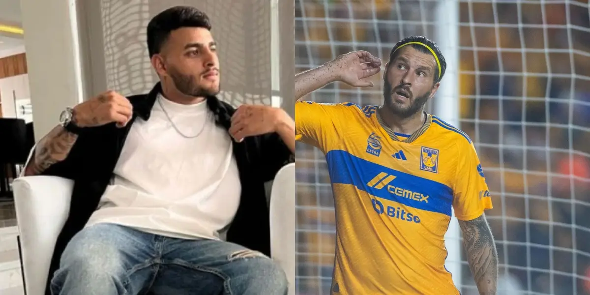 André Pierre Gignac y el sorpresivo atuendo que utiliza en Nuevo León.