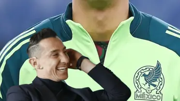 Andrés Guardado riendo y jugador de la Selección Mexicana/Foto Línea Directa.