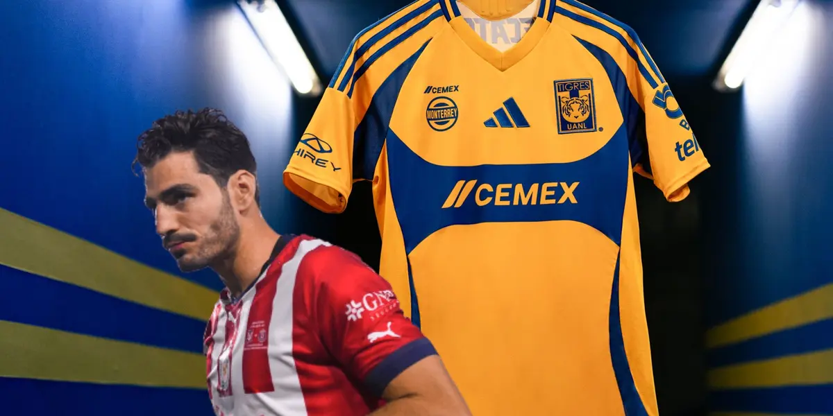 Antonio Briseño y playera de los Tigres/Foto Info 7.