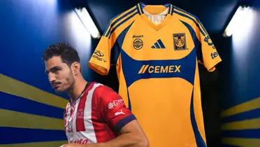 Antonio Briseño y playera de los Tigres/Foto Info 7.