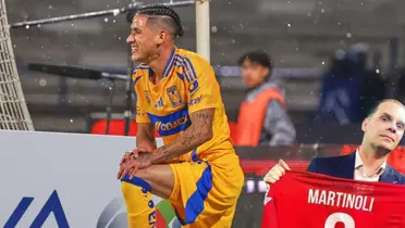 Antuna en partido con Tigres. Foto: Fútbol Total