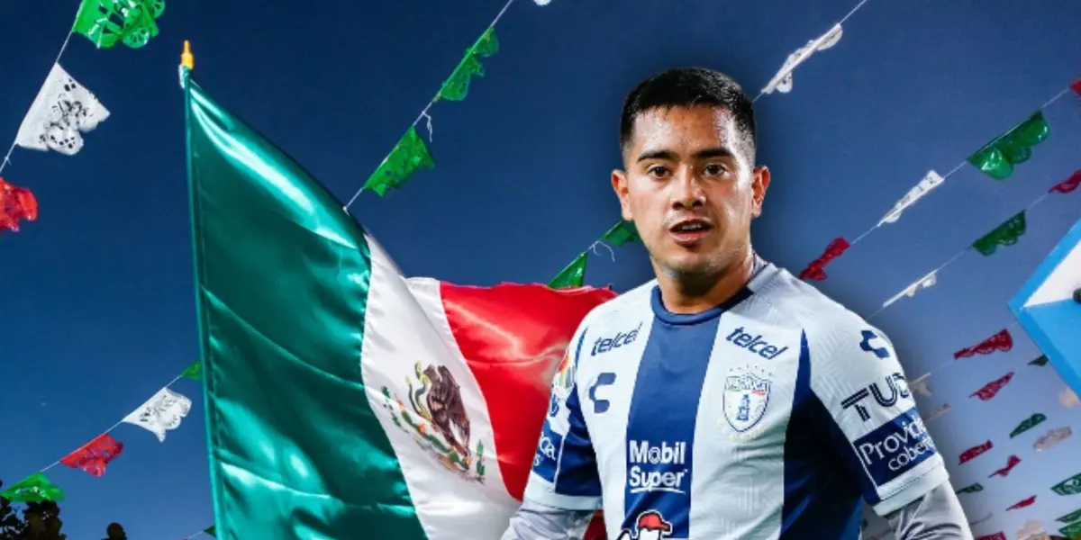 Banderas de México y  Erick Sánchez/ Foto Pinnaxis.com.